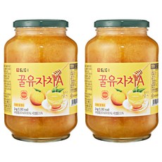 담터 꿀유자차A, 2kg, 1개입, 2개