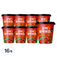 다신 곤약 쌀떡볶이, 120g, 16개