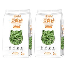 BENEFIT 斑尼菲 豆腐貓砂 極細型1.5mm, 綠茶, 2kg, 2包