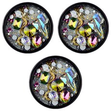 Seller 寶石珠寶美甲飾品套組, 極光, 3套