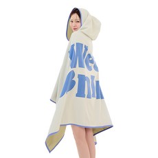 WEEK9 Rover 海灘巾, 1個, 象牙白