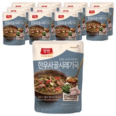 양반 한우사골 시래기국, 460g, 12개