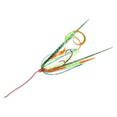 日本 Hayabusa 游動丸配件 FREE SLIDE 游動丸替換鉤 + 飄帶, SE185 #6, 1組