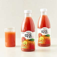 따옴 냉장 자몽주스, 730ml, 2개