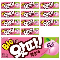 롯데웰푸드 왓따 복숭아 풍선껌, 23g, 12개