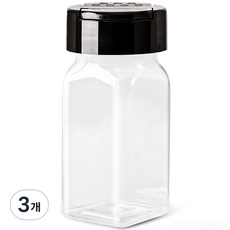 바른미각 BPA FREE 사각 양개형 양념통, 120ml, 3개