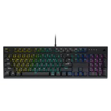 Corsair K60 RGP PRO LP 機械遊戲鍵盤, 混合色, K60 RGB PRO, Viola 軸