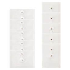 Tailstar 文件便利貼盒 橫式5入 + 直式5入, 透明, 1套