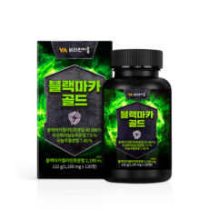 Vitamin Village 鋼鐵部隊明膠工法黑瑪卡黃金 198g, 120顆, 1個