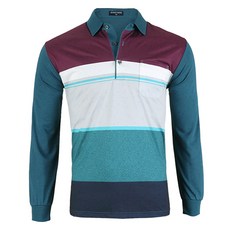 New Eagle 男士高爾夫長袖T恤 NB-4109