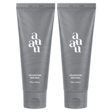 auau Rollingturn毛孔深層清潔泥膜 100g, 1條, 2條