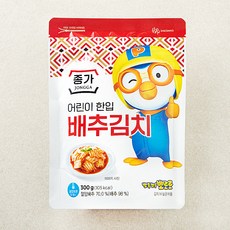 종가 어린이 한입 배추김치 300g, 1개