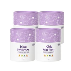 oradense 獨立包裝兒童拋棄式牙線, 4個, 60入