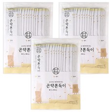 순수한집 곤약쫀드기 현미맛, 375g, 3개