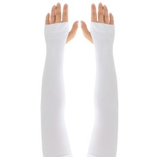 StoneCold 防紫外線涼感袖套 手背款, 10個, 白色
