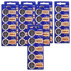 무라타 리튬 동전형 건전지 CR2016 3V, 5개입, 8개