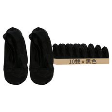 真冰絲透氣加固防滑隱形襪 10雙