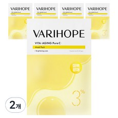 VariHope Pure C Vita緊緻亮白面膜, 2盒, 5片