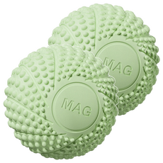 Sunday Life 穴位紓壓凸點按摩筋膜球 - 草綠色, 2個