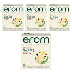 이롬 황성주 박사의 국산콩 두유 우리땅 17곡, 190ml, 64개 식품/유제품/아이스크림 반품 최저가 30,020원