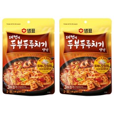 샘표 대전식 두부두루치기 양념, 2개, 135g