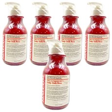 MALCOM 瑪律科姆 自然植萃柔敏香氛潤髮乳 禁忌玫瑰, 520ml, 5瓶