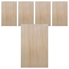 woodmall 木百貨 椴木合板 300 x 200 x 1.8mm, 5個