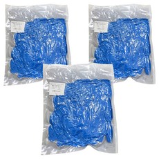 美恆 12吋藍色NBR手套 加長款 丁腈橡膠 M號, 100個, 3袋