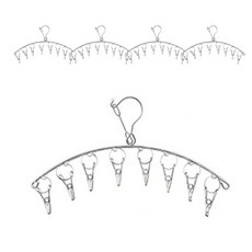올스텐 빨래집게 옷걸이 8구, 5개