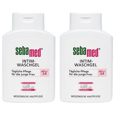 sebamed 施巴 女性私密浴潔露 PH3.8 200ml 兩入組 溫和不刺激, 2瓶