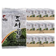 海樂多 海苔 原味 12入, 60g, 3袋