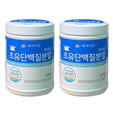 백세식품 미국산 초유단백질분말, 2개, 200g