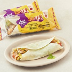 스윗밸런스 치킨텐더 타코랩, 105g, 2개