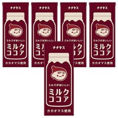 伊藤園可可味牛奶, 200ml, 5入