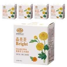 Magnet 曼寧晶亮茶 (10包/盒) 添加葉黃素、玉米黃素 無咖啡因 草本花果風味 健康維持, 2g, 5盒