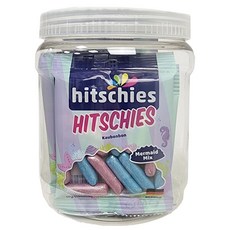 HITSCHLER 希趣樂 桶裝脆皮水果軟糖 美人魚款 8包入, 320g, 1桶