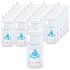 에브라잇 휴대용 소변봉투 700ml, 화이트