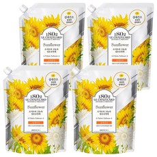 1802 LE CHATELARD 室內晾衣型衣物柔軟精補充包 向日葵香味 1.6L x 4包