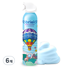디보트브리엘 블루 에드벌룬 버블 클렌저 누들타입 풍선껌향, 6개, 300ml