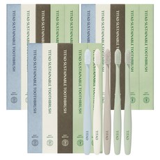[Vegan Life] Teethed 永續牙刷 5入組, 5入, 3套