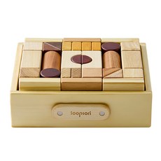 Soopsori 開放式玩具積木 66p, 混合顏色, 1個