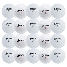 Srixon 高爾夫二手球 特A+級 隨機出貨, 白色混合, 20個, 1入