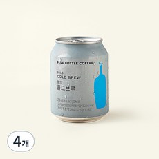 블루보틀커피 볼드 콜드브루, 236ml, 4개