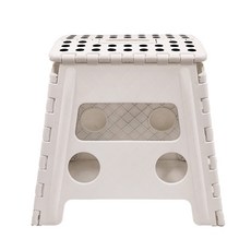 32mm 折疊凳 面防滑設計 提把設計, 白色, 1個