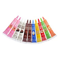 巧克力裝飾筆11種套組, 11個