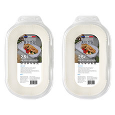Living Berry 氣炸鍋長方形烘焙紙 小型 2.5L 60入, 2個