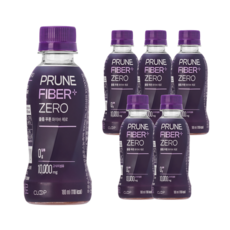 클룹 푸룬주스 화이바 제로, 6개, 180ml