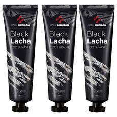 폴메디슨 뉴 블랙라차 치약, 110g, 3개