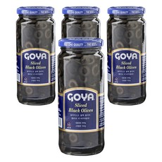 GOYA 切片黑橄欖醃製品, 344g, 4個