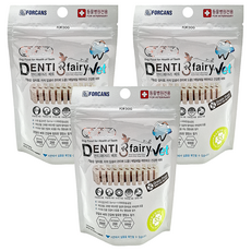 FORCANS 富健士 denti 健齒 犬用全方位機能潔牙棒 ss, 70g, 3包